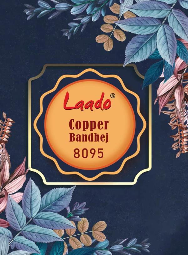 Laado Copper Bandhej 8095 Cotton Print Designer Dress Material